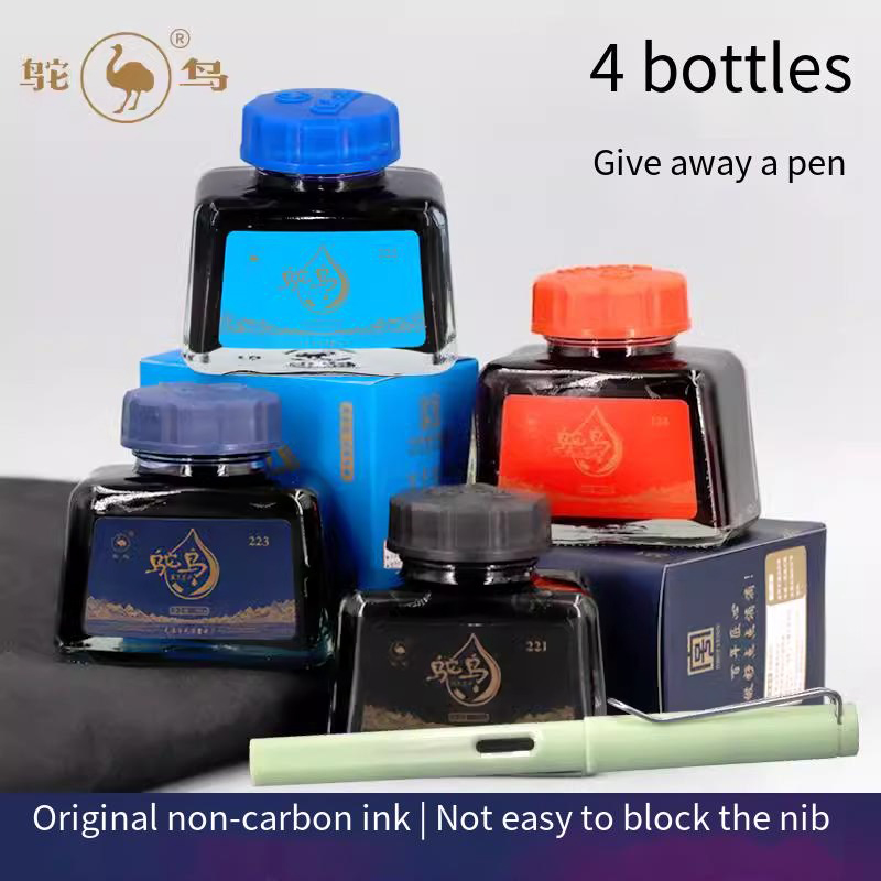 Fountain Pen Bottled Ink - Encre pour stylo plume Ostrich série