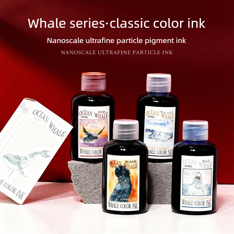 Fountain Pen Bottled Ink - Encre pour stylo plume Banmi Whale