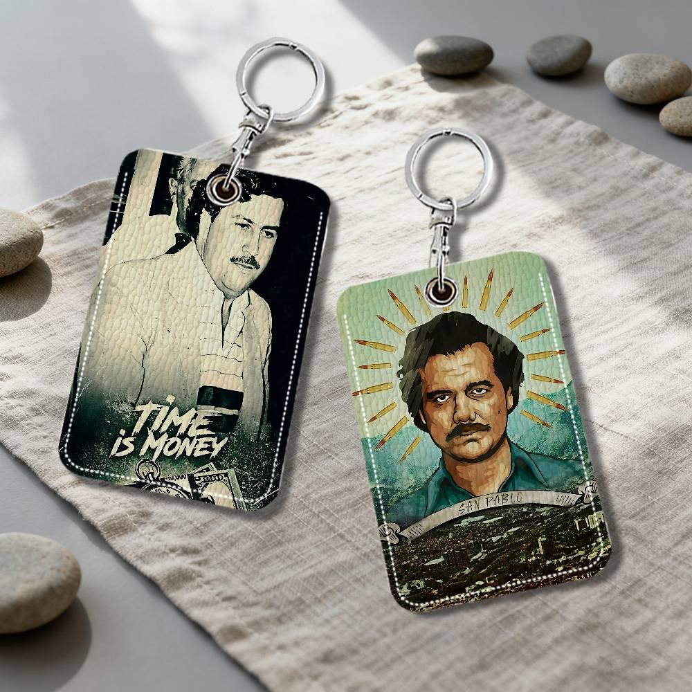 Card Index Box - Porte-cartes N-Narcos P-PABLO E-ESCOBAR, porte-clés, porte-clés