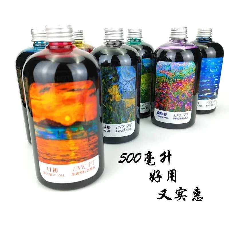 Fountain Pen Bottled Ink - Oramys-Grande bouteille d'encre d'écriture pour documents,