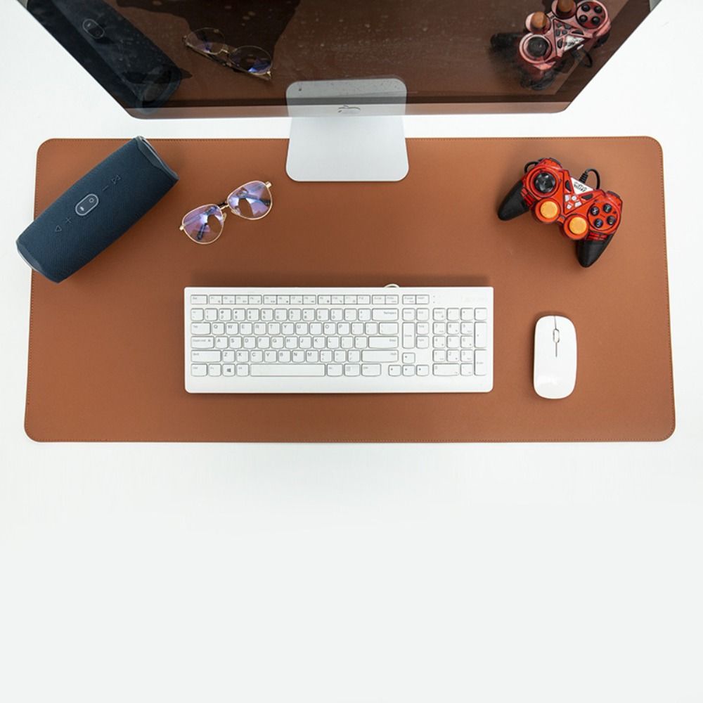Tapis de clavier en cuir PU co - Leather Desk Pad avis et prix