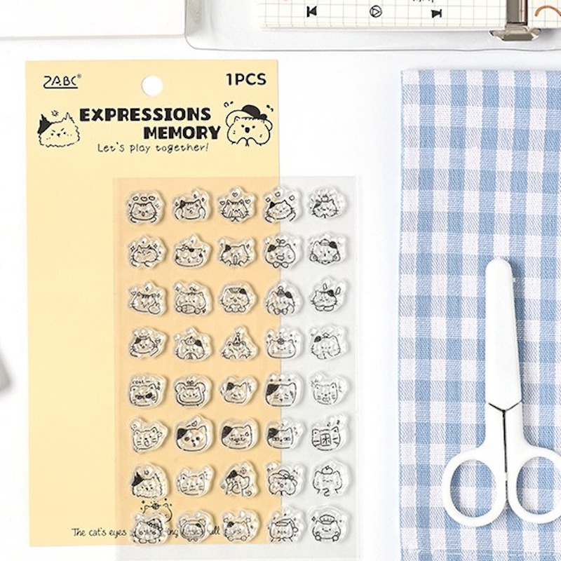 Mini ensemble de tampons trans - Rubber Date Stamp avis et prix