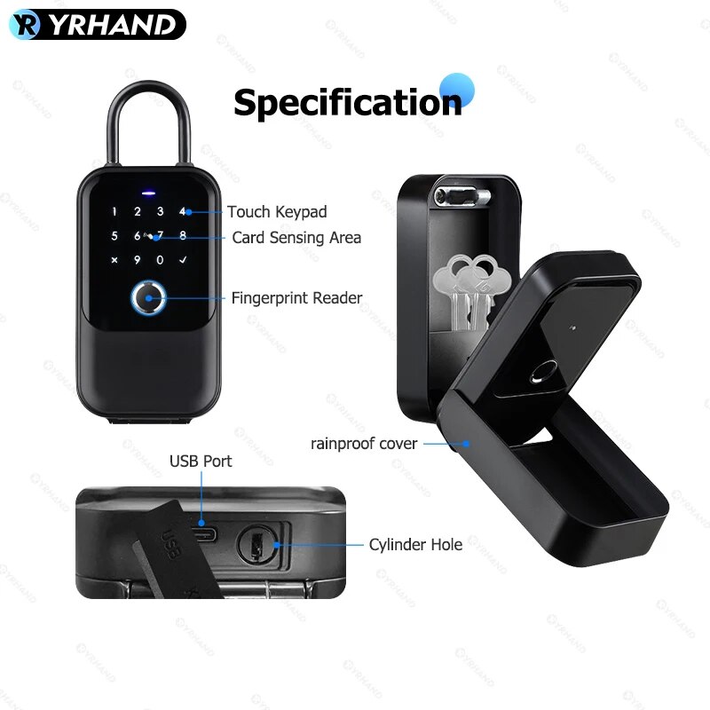TTlock-Boîte de verrouillage à - Card Index Box avis et prix