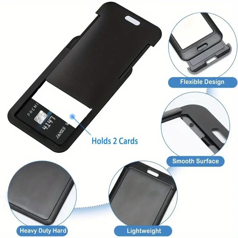 Porte-carte d'identité couliss - Index Card Holder avis et prix