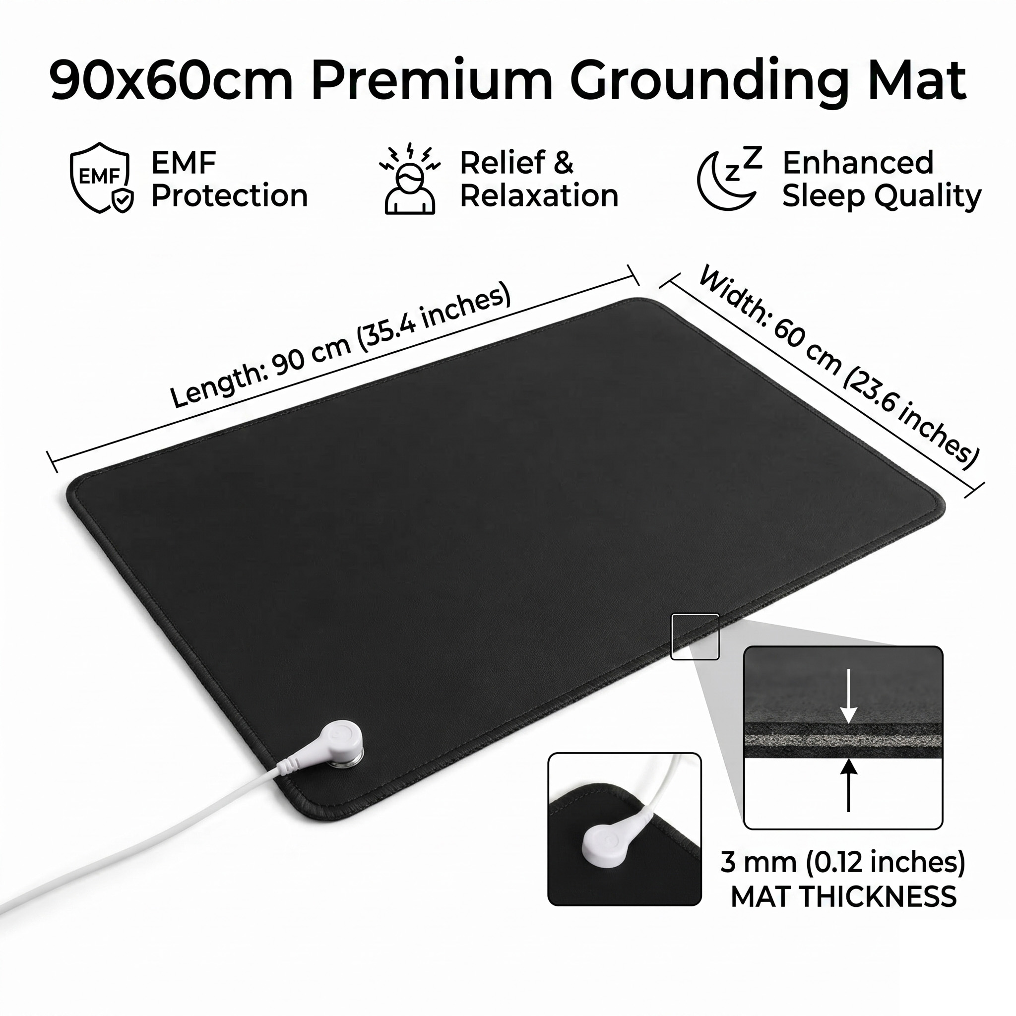 Tapis de mise à la terre en cu - Leather Desk Pad avis et prix